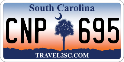 SC license plate CNP695