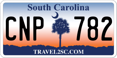 SC license plate CNP782