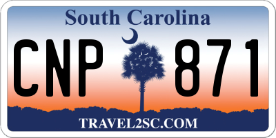 SC license plate CNP871