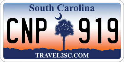 SC license plate CNP919