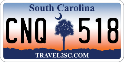 SC license plate CNQ518