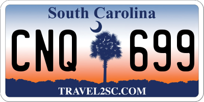 SC license plate CNQ699