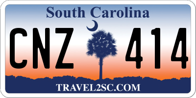 SC license plate CNZ414
