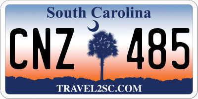 SC license plate CNZ485