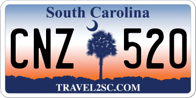 SC license plate CNZ520