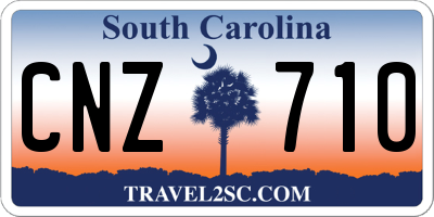 SC license plate CNZ710