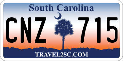 SC license plate CNZ715