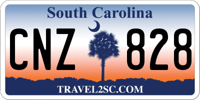 SC license plate CNZ828
