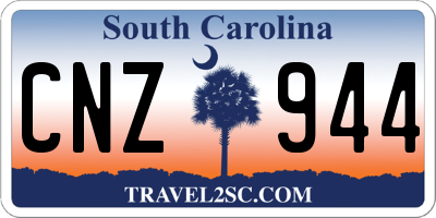 SC license plate CNZ944