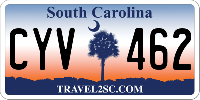 SC license plate CYV462