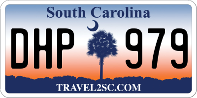 SC license plate DHP979