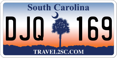 SC license plate DJQ169