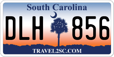 SC license plate DLH856