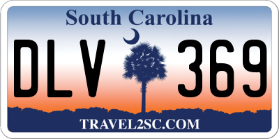 SC license plate DLV369