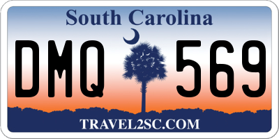 SC license plate DMQ569