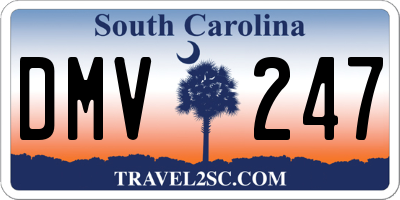 SC license plate DMV247