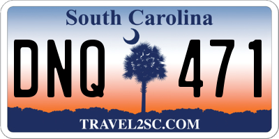 SC license plate DNQ471