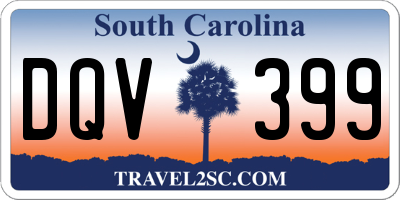 SC license plate DQV399