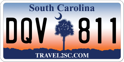 SC license plate DQV811