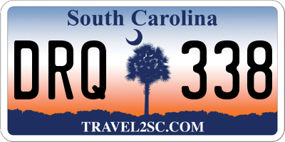 SC license plate DRQ338
