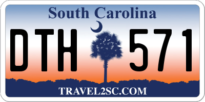 SC license plate DTH571