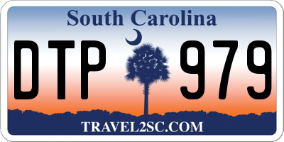 SC license plate DTP979