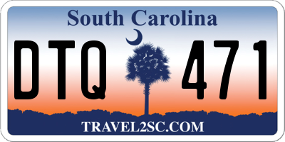 SC license plate DTQ471