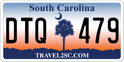 SC license plate DTQ479