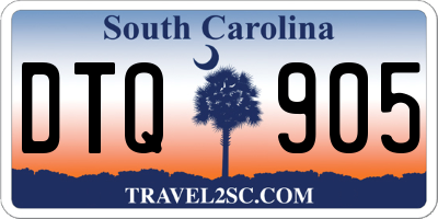 SC license plate DTQ905