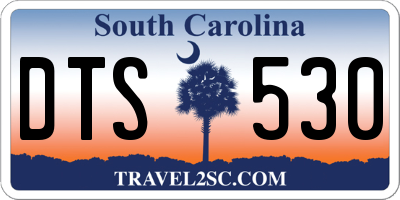 SC license plate DTS530
