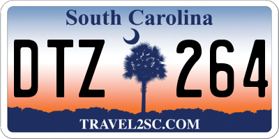 SC license plate DTZ264