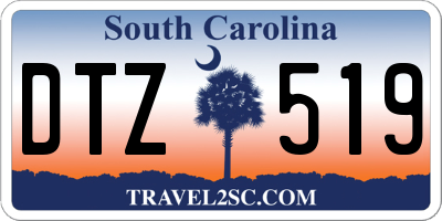 SC license plate DTZ519