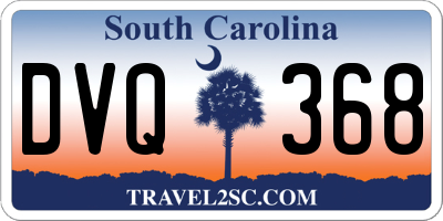 SC license plate DVQ368