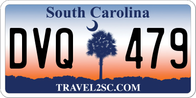 SC license plate DVQ479