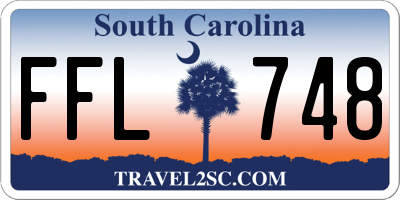 SC license plate FFL748