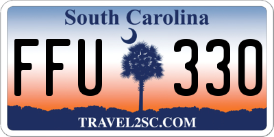 SC license plate FFU330