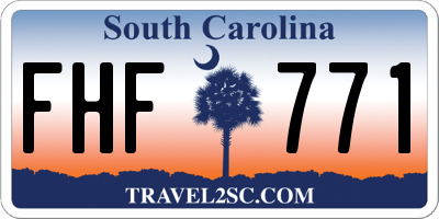SC license plate FHF771