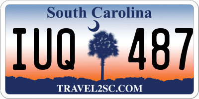 SC license plate IUQ487