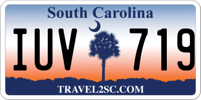 SC license plate IUV719