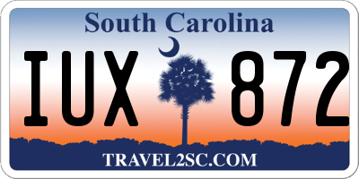 SC license plate IUX872