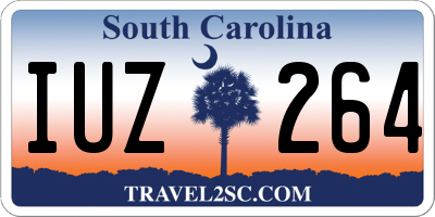 SC license plate IUZ264