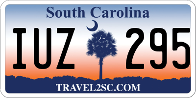 SC license plate IUZ295