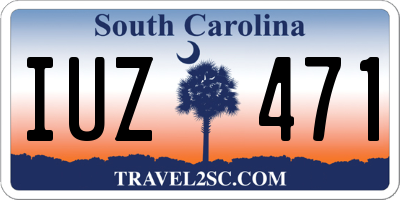 SC license plate IUZ471