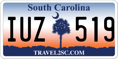 SC license plate IUZ519
