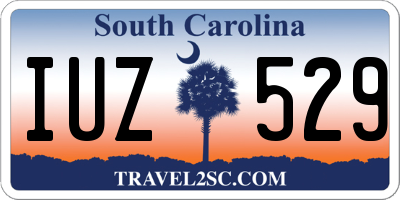 SC license plate IUZ529