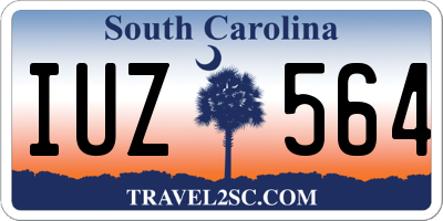 SC license plate IUZ564