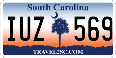 SC license plate IUZ569