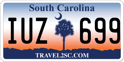 SC license plate IUZ699