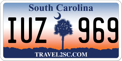 SC license plate IUZ969