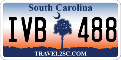 SC license plate IVB488